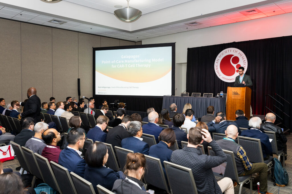 Ruiz Astigarraga, Head of Manufacturing Cell Therapy, sheds light on Galapagos’ innovative approach to CAR-T manufacturing near the point-of-care